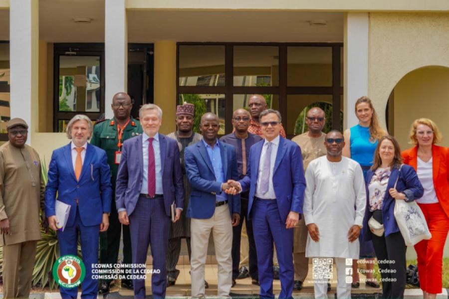 ECOWAS Commission and European Union Discuss Peace, Security, and Regional Stability Issues to Seek Greater Cooperation